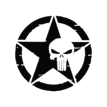 Army Yıldız Off Road Sticker Oto Sticker 4X4 Sticker