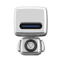 Geeroyoo Mini Bluetooth Hoparlör Kablosuz Taşınabilir Sevimli Robot Top Tasarımı Açık Hava Uzaktan Kumandalı Jzr-gy