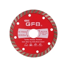 Gfb Turbo Elmas Testere 115mm Gfb 2385