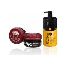M3 Mat Görünümlü Saç Şekillendirici Mat Wax X 5 Adet/ + 1250 Ml Tuzsuz Şampuan Hediye