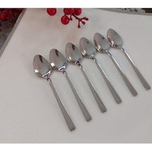 Seramikci 6'lı Çay Kaşığı Platin