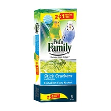 3 Adet Pets Family Muhabbet Kuşu Krakeri 2+1