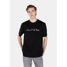 Colin's Colins Comfort Fit Yuvarlak Yaka Düz Erkek Siyah Kısa Kol Tişört Cl1073107 Cl1073107 Q1.v1 Blk Siyah