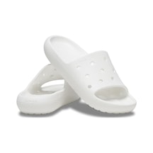 Crocs Unisex Classic Slide V2 Terlik - Beyaz White