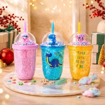 Lb Pipetli Bardak - Figürlü Pipet - Karışık Model Diğer