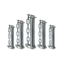 Q22mm - 150mm Zincirli Orta Kol Pimi 50 Adet