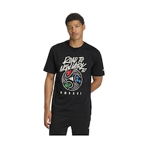 Adidas Fıfa World Cup 26 Road To Ny Nj Graphic Erkek Siyah Günlük Stil T-shirt Kb2533