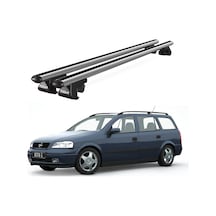 Venüs Opel Astra G Station Wagon 1998-2004 Uyumlu Gri Ara Atkı Port Bagaj Tavan Barı
