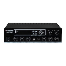 Westa Wm-605u Usb-bluetooth 2 Bölgeli 2 Mikrofon Girişli 100 Watt Trafolu Anfi