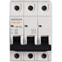 Günsan C 3x25a 6ka Otomatik Sigorta Os3 C 360-25