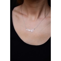 Papatya Silver 925 Ayar Gümüş Rodyum Kaplama Yaratılış Kolye Papatya Silver 925 Ayar Gümüş Rodyum Kaplama Yaratılış Kolye