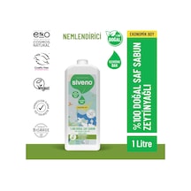 Siveno %100 Doğal Sıvı Kastil Sabun Zeytinyağlı Yoğun Nemlendirici Bitkisel Vegan 1 L