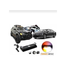 Mercekli S 12 Çakar Turuncu Beyaz Renk Universal