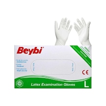 Beybi Lateks Pudralı Eldiven 100'Lü