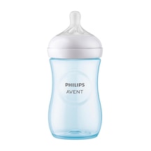 Philips Avent Doğal Tepkili Pp Mavi Biberon 260 Ml 3-6 Ay 2 Adet