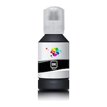 QC Epson EcoTank ET 2750 Uyumlu Yazıcı Mürekkebi 140ml BK Black Siyah Pigment