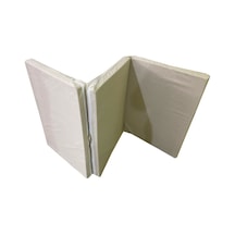 Katlanır Yer Yatağı Sünger Krem Kırçıllı Tek Kişilik Yatak 80x180x6 CM Krem Katlanır Yer Yatağı Sünger Krem Kırçıllı Tek Kişilik Yatak 80x180x6 CM Krem