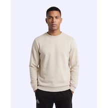 Kappa Tonnio Erkek Gri Regular Sweatshirt