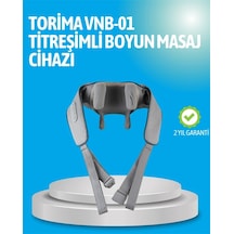 Torima Vnb-01 Titreşimli Boyun Masaj Aleti Gri Renk Çok Renkli