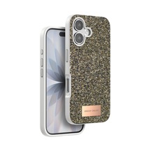 Onegif Apple İphone 17 Bright Simli Kapak - Çöl Titanyum 0.2M-Çok Renkli