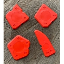 Akfix Silikon Çekme Aparatı Mastik Çekme Aparat Derz Çekme Aparatı 4pc