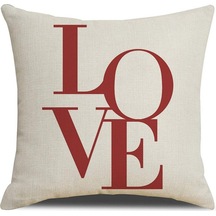 Kuzey Avrupa Geometrik Keten Yastık 50 50cm-2 Ekru