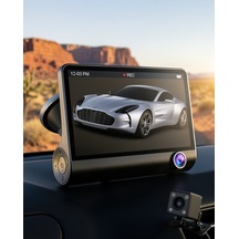 Araç Dvr Kamera Çift Lensli 4 İnç Ekranlı G Sensörlü Uczzz504araçkameraa-1