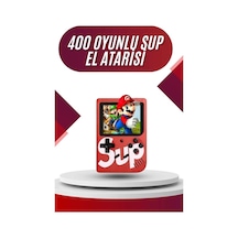 Sup - 169 - Atari Retro 400 Nostalji Oyunlu Mini Atari Tnabilir - Muratech - Oyun Konsolu
