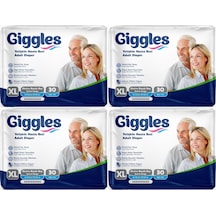 Giggles Hasta Bezi Yetişkin Bel Bantlı Tekstil Yüzey Xl 120adet XL