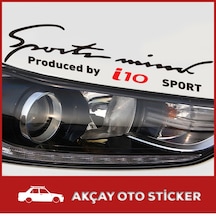Sport Mind Hyundai I10 Sticker Hyundai Sticker I10 Oto Sticker