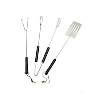 Landmann 101 Mangal Araç Seti 3 Parça 38Cm Krom