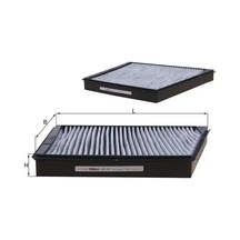 Mercedes E220 W211 Polen Filtresi Karbonlu 2002-2009 Mahle Lak156