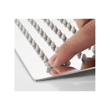 25x25 Cm 304 Paslanmaz Çelik Tepe Duşu Geniş Kare Duş Başlığı, Sabit Tepe Duş Başlığı, Handsh Standart