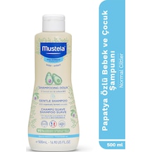 Mustela Doğal Içerikli Papatya İçeren Göz Yakmayan Kolay Tarama Bebek ve Çocuk Şampuanı 500 Ml