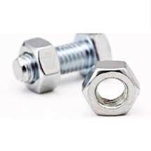 M14x40 Çelik Civata + Somun Altı Köşe Dın 933 Akb 20 Adet