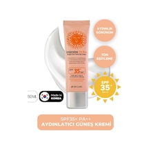 3w Clınıc Canlı ve Parlak Görünüm Sağlayan SPF 35+ PA ++ 3W Clinic Bright Sun Tone Up Cream