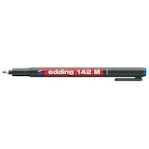Edding Asetat Kalemi Permanent M Seri 1 MM Mavi 142 M 10 Adet Mavi