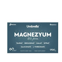 Umbrella Magnezyum 6'lı Form 60 Tablet
