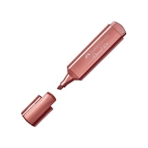 Faber Castell 1546 Fosforlu Kalem Metalik Kırmızı Çok Renkli