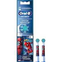 Oral-B Spiderman Şarjlı Diş Fırçası Yedek Başlığı Beyaz 2'li