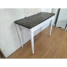 110 X 45 Katlanır Mutfak Masası Mermerdesen