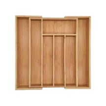 Meturas Mutfak Bambu Ayarlanabilir Çekmece Içi Ölçü Ayarlı Kaşıklık 5-7 Bölmeli Sku: Smg8690010572387