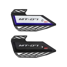 Gp Kompozit Yamaha Mt-07 2014-2021 Uyumlu Egzoz Koruma Kapağı Siyah Std