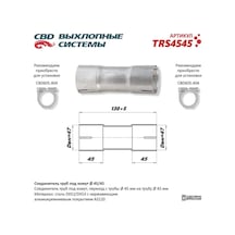 Cbd Eğim Borusu Bağlantı Kelepçesi 45 Mm 151416915