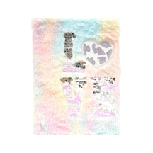 A5 Peluş Kapaklı Love Defter 80 Yp 103 Ivory