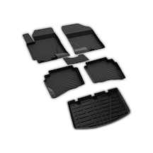 Kia Rio 3 HB Ferrous 4D Paspas ve 3D Kalın Stepne Bagaj Havuzu 2012 2016