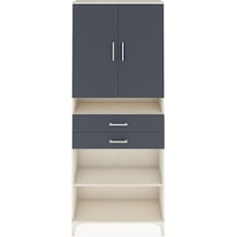 Arges Dolap 5 Raflı 2 Çekmeceli 2 Kapaklı 88x30x221 Aytaşı-an... Aytaşı