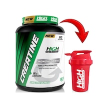 High Nutrition Mikronize Creatine Monohydrate 300 G 60 Servis 1 Serviste 5 G Kreatin Kreatine Saf Aromasız + Shaker