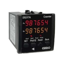 Gemo DS217A-230VAC 6 Haneli Sayıcı