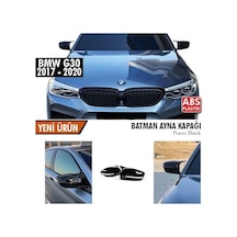 Bmw G30 5 Serisi Batman Yarasa Ayna Kapağı Piano Black Abs Plasti